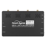 Hawkeye Little Pilot Vier Augen 4-Kanal-Split-Screen-Box 5.8G Empfangen Sie den 4-Segment-TV-Ausgang 5.8G Bildschirm/Telefon für RC Ra